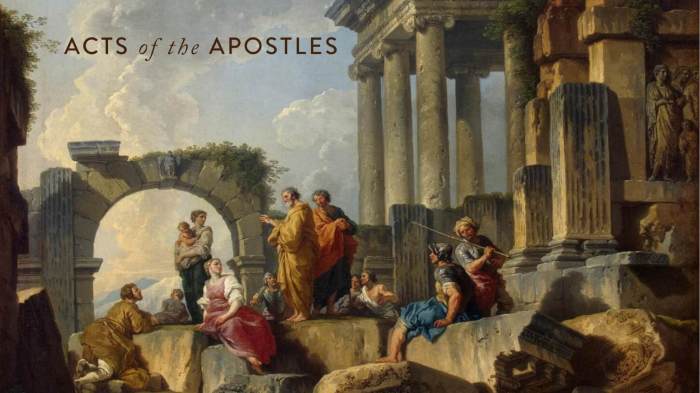 Acts of the apostles quiz