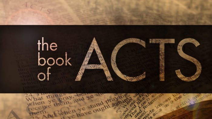 Acts of the apostles quiz