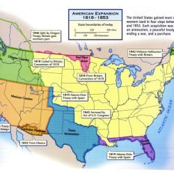 Map activity westward expansion answer key