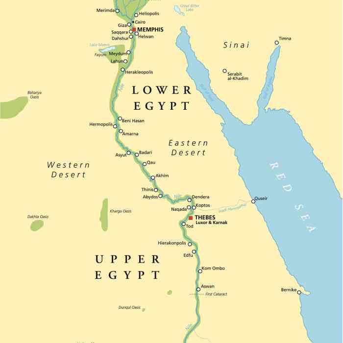 Map of ancient egypt worksheet