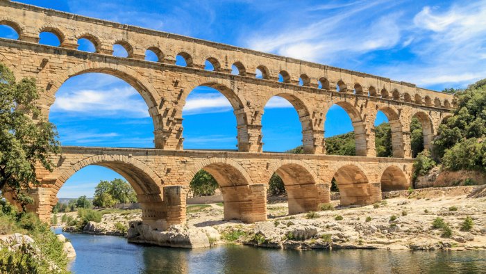 Aqueduct aqua aqueducts traiana liutprand archaeology fiora brickwork shows acqua