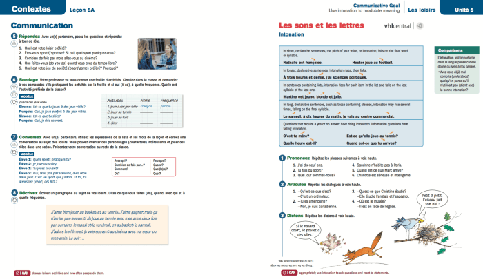 Vista higher learning answer key spanish leccion 1