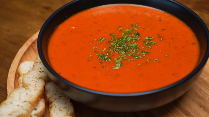 Tomato basil bisque noodles and company